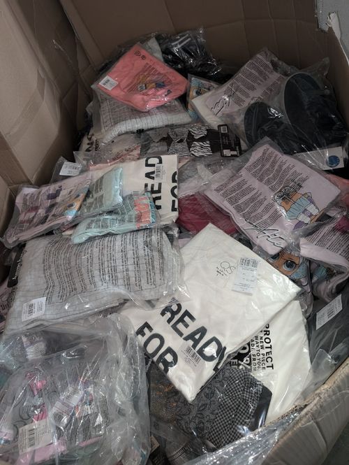 Textilien MIX – 30+ Paletten gemischte Kleidung (Damen, Kinder, Herren)