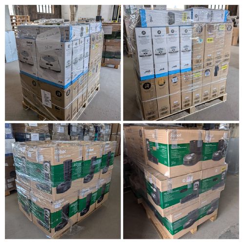 iRobot Posten 160+ Produkte – gemischter Palettenposten mit Saug- & Wischrobotern