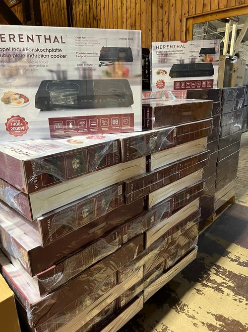 Herenthal double induction hotplate 1400+2000W