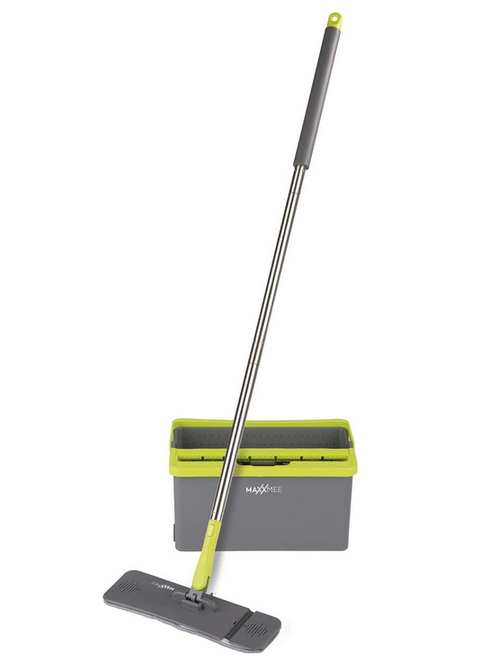 MaxxMee Flat-Mopp-Wischsystem inkl. Mikrofasertuch