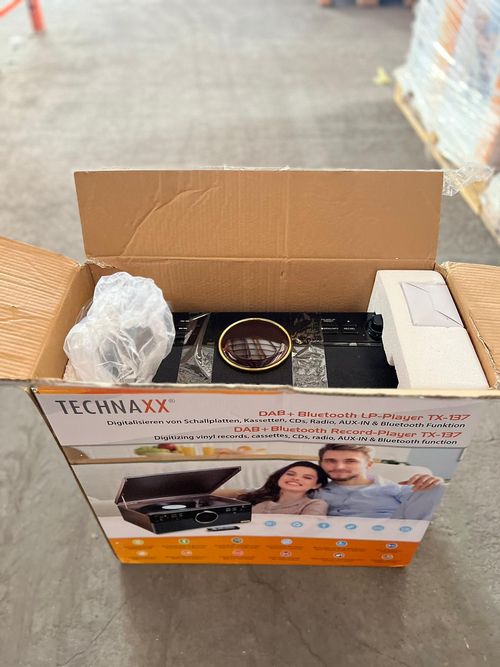 Technaxx DAB + Bluetooth LP Player TX-137