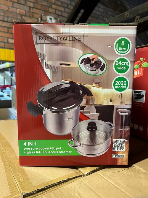 Royalty Line 4 in 1 quick cooker 8L