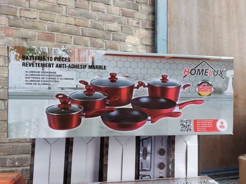 Pot set 10 pcs. Various colors